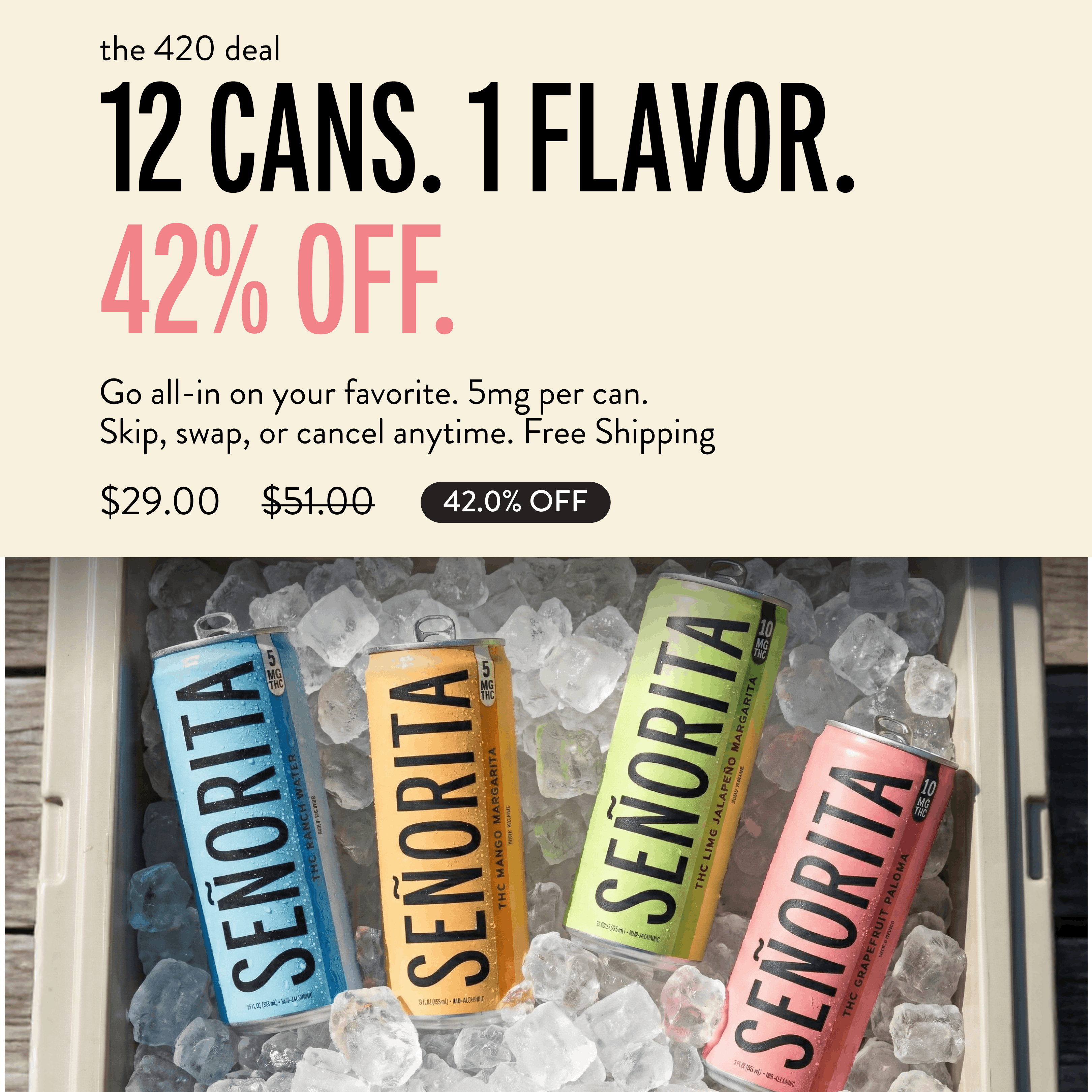 Senorita 12 Can Bundle
