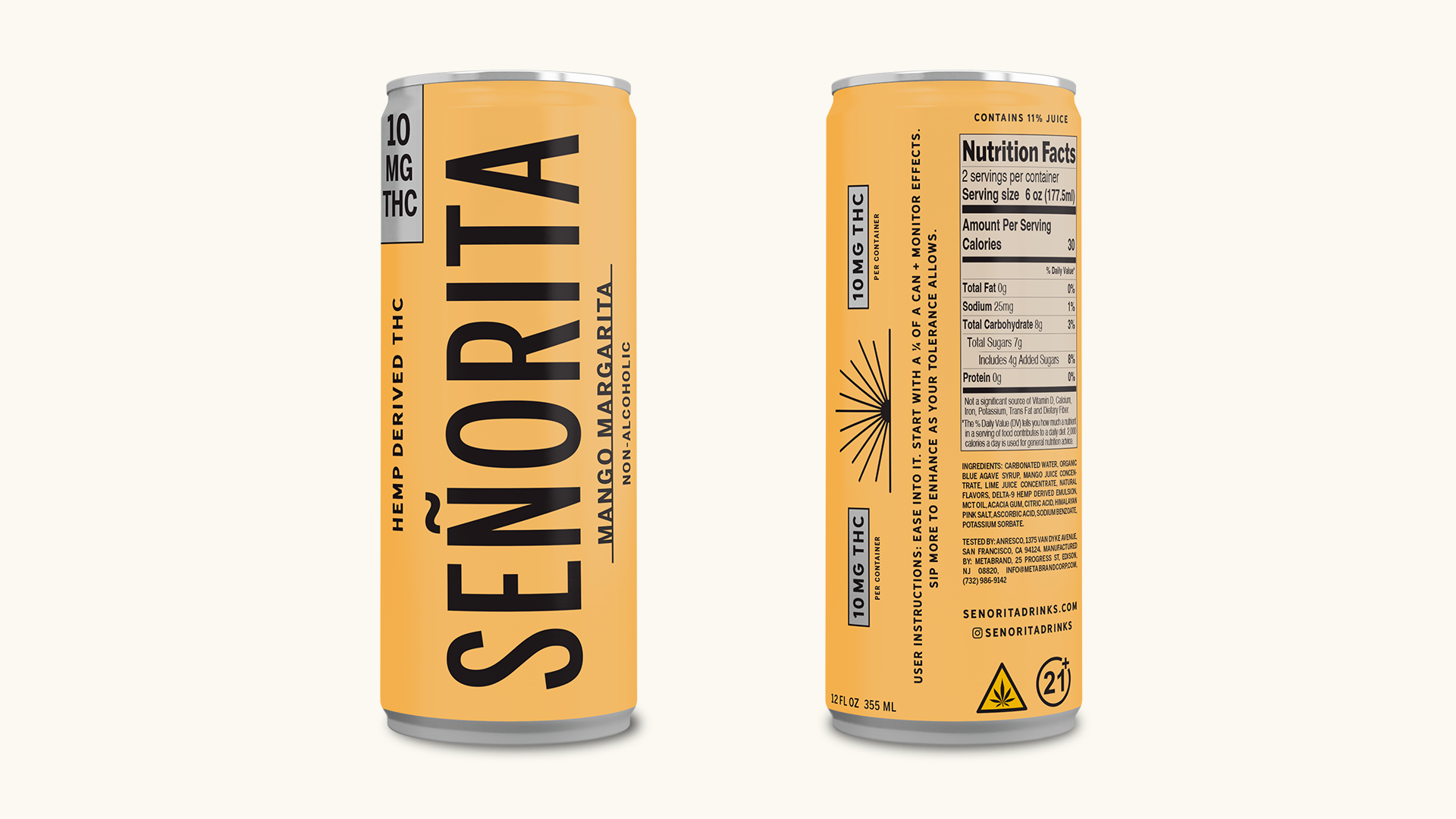 MANGO MARGARITA - (4 pack)
