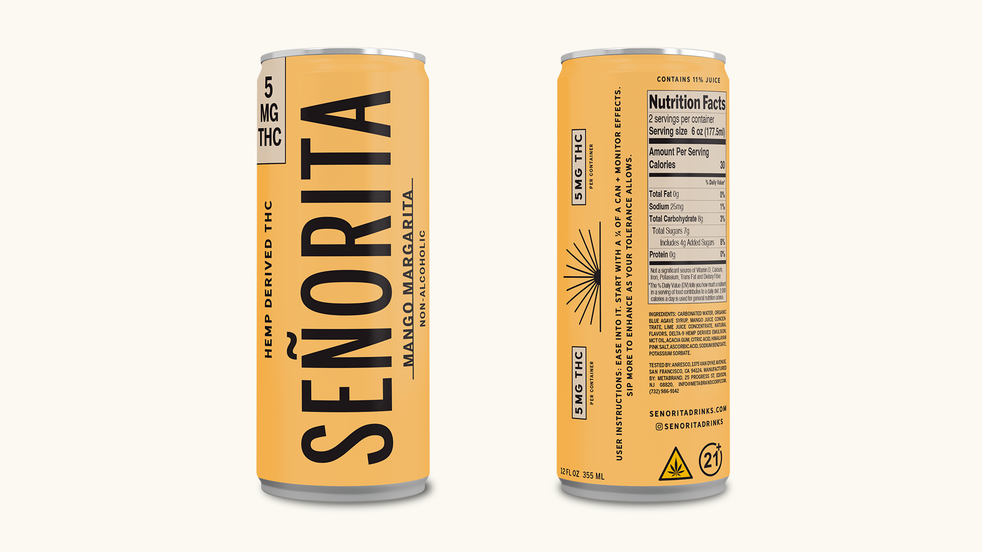 MANGO MARGARITA - (4 pack)